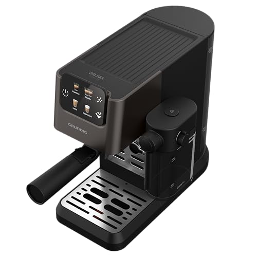 Siebträgermaschine mit Milchbehälter, 15 bar, 1628 W