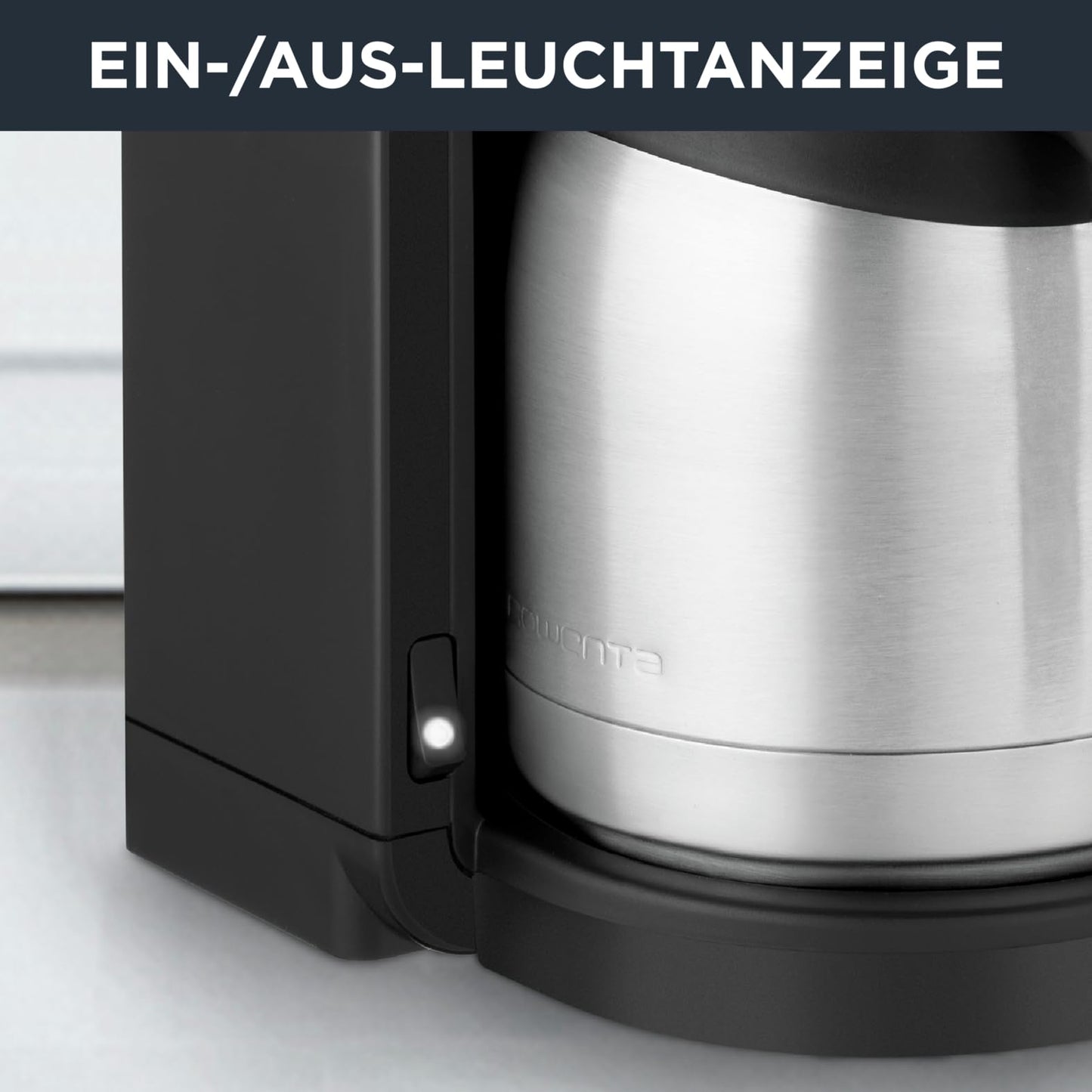 Filterkaffeemaschine mit Edelstahl-Thermokanne 1,25 L, 10–15 Tassen