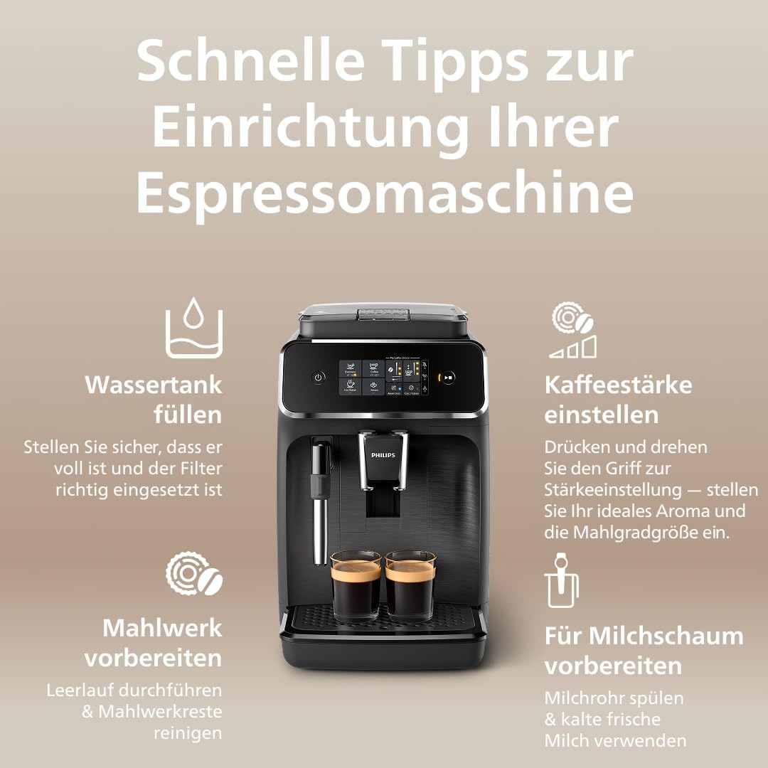 Philips 2200 Serie Kaffeevollautomat EP2220/10