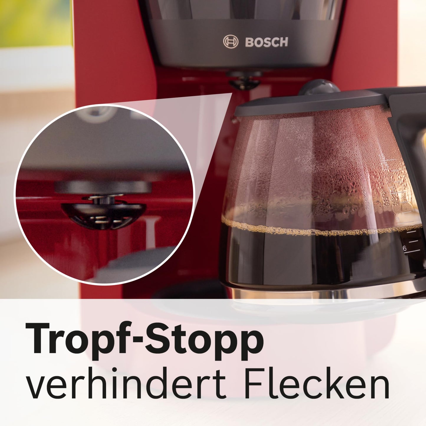 Filterkaffeemaschine mit Thermokanne für bis zu 8 Tassen