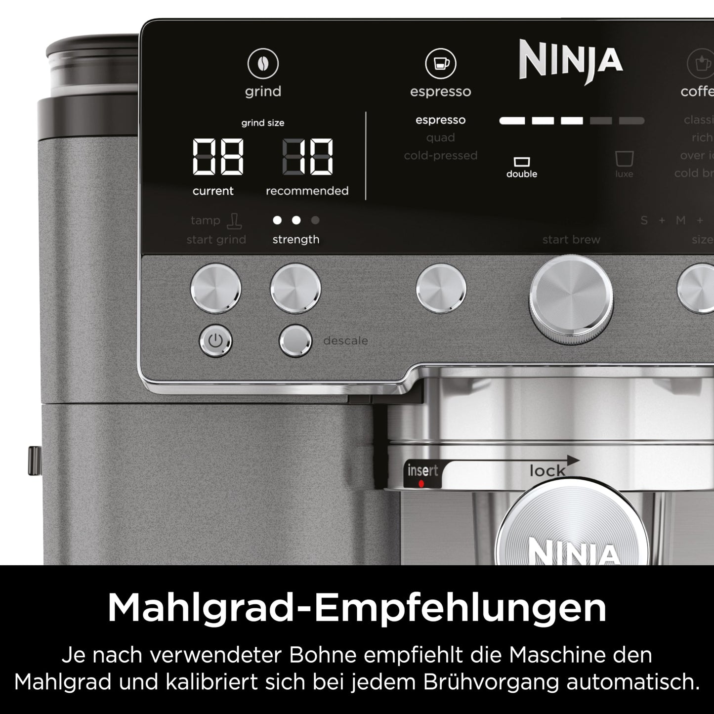 Ninja Luxe Premier 3-in-1 Kaffeemaschine ES601EU